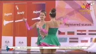 II. Vice World Champion Majorettes Sport 2015 BATON Seniors Duo-Trio