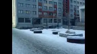 Plac Grunwaldzki 08.12.2012 i minus 15 stopni w dzien