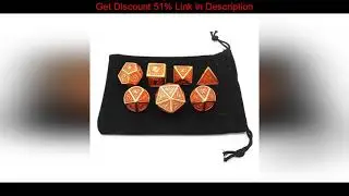Wholesale 2020 New DnD Metal Dice RPG MTG Dice Include Dice Pouch Variety of Colors D4 D6 D8 D10 D1