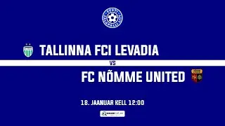 Tallinna FCI Levadia - FC Nõmme United, Taliturniir - A-tasand 1. voor