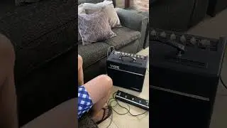 Amplificador Vox VT 40+ y Footswitch