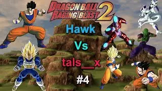 DB Raging Blast 2 - Hawk Vs tals__x (SFQS Break/Practice #16) [4/4]
