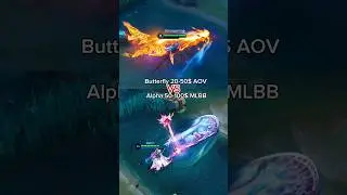 Alpha vs Butterfly #mlbb #aov
