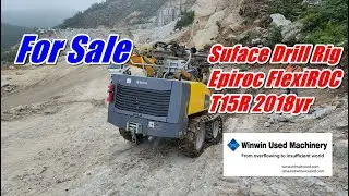 [ Winwin Used Machinery ] Surface Drill Righ Epiroc Flexiroc T15R 2018yr for sale
