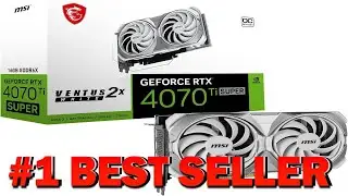 MSI Gaming RTX 4070 Ti Super 16G Ventus 2X White OC Graphics - B0CSG9Z9ML