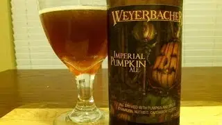 Weyerbacher Imperial Pumpkin Ale ((2012 Vintage)) DJs BrewTube Beer Review #395