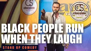 Why Do Black People Run When They Laugh? - Sherwin Arae - Chocolate Sundaes Standup Comedy