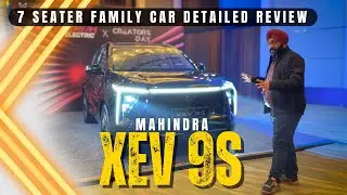 Mahindra XEV 9S  Family Car 7 Seater Detailed Review with Pros & Cons | Price Features & Specs