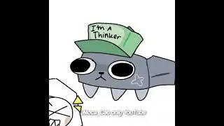 Pebble Has His Thinking Cap🗣️🔥🔥 #dandysworld #edit #myocatzahra #animation #meme #idk #pebble #lol