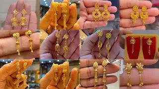 Gold earrings sui dhaaga designs for daily use|| 😱1gram gold earrings designs with price 2026 gold
