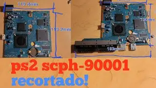 ps2 scph-90001 recortada para portable ps2