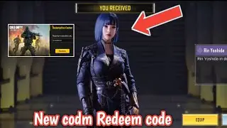 New codm Redeem code 2024 | cod Mobile Redeem code | Garena codm Redeem code 2024