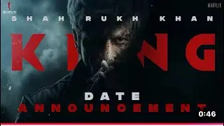 King Release Date Announcement | Srk | #bollywood #srk #king 