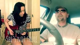 Santana- Shes Not There- Vocals And Guitar Collab Cover