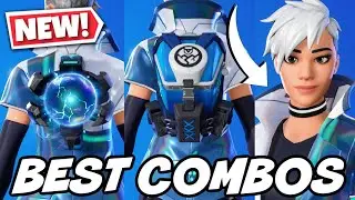 THE BEST COMBOS FOR *NEW* THE BLUE A WRAP (SHOW YOUR STYLE WRAP SKINS)! - Fortnite