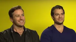 Man from U.N.C.L.E Interview: Henry Cavill and Armie Hammer Are Supermen