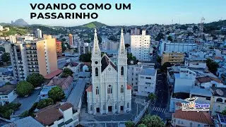 DRONE VOANDO COMO UM PASSARINHO - CACHOEIRO DE ITAPEMIRIM