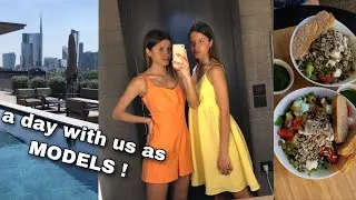 MODELS VLOG: work in Milan ! (shooting, healthy food, shopping...)