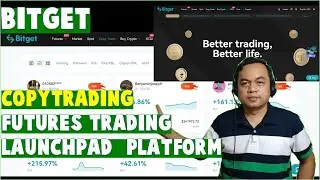 BITGET - Crypto Currency Trading Platform Futures Trade, Launchpad, Copy Trading