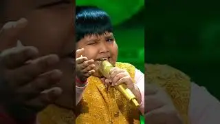 Indian idol junior kids voice performance #shorts