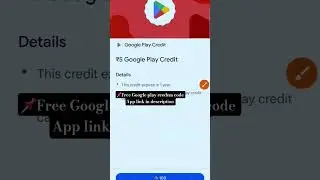 How to convert Google Play points into Google Play balance | Google Play points#freeredeemcode#gift