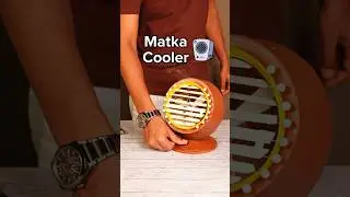 Make air Cooler - Using मटका! Matka Cooler #diy #shorts #craftshorts #crafts #howtomake #homedecor