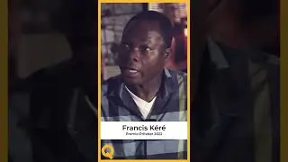 D. Francis K&eacute;re. Premio Pritzker 2022