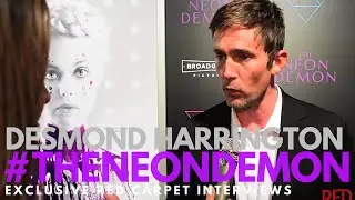 Desmond Harrington interviewed at the LA Premiere of The Neon Demon #TheNeonDemon