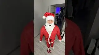 Santa Claus trap at our house