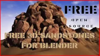 3D Sandrock Free Download Map Asset for blender an Unreal Engine 4