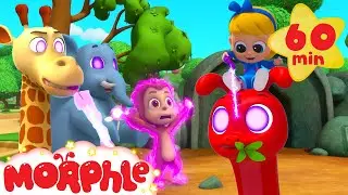 Animal Hypno Mixup | My Magic Pet Morphle | Morphle Dinosaurs | Cartoons for Kids
