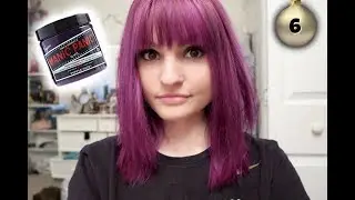 Trying MANIC PANIC Hair Dye for the First Time! | Vlogmas Day 6 | 2017 |