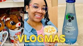 LONG BUSY WORK DAYS | COOKING COllARD GREENS, MY CHILD IS SICK, MOMLIFE