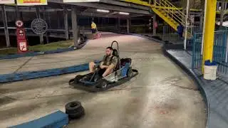 Fun Spot Orlando Go Kart Tracks Off-Ride Footage (No Copyright)