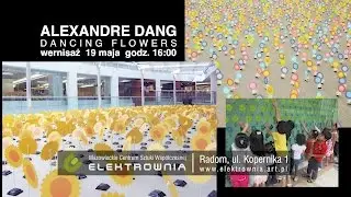 Alexandre Dang  i Noc muze&oacute;w w Elektrowni - zaproszenie