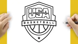 Learn How to Draw the USA Basketball Logo | Step-by-Step Guide
