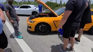 Shelby gt350 with a whipple making 1100+ whp vs 5.0 mustang 10 speed roush blower + nitrous