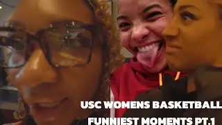 Reacting To USC WOMEN'S BASKETBALL FUNNIEST UNSEEN FOOTAGE MOMENTS (24/25 Season) Part 1