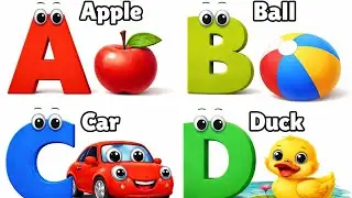 Phonics Song with Two Words | A for Apple | kids learning videos | Nursery rhymes for toddlers 