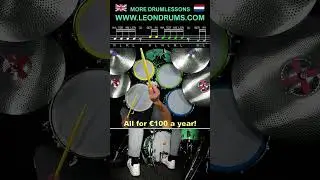 Drum lessons by LeonDrums | Learn to play the drums with the LeonDrums Method