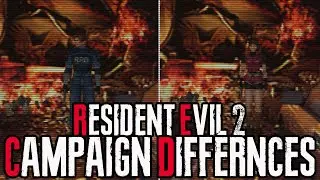 Resident Evil 2 Campaign Differences | Leon & Claire Campaign | Kelphelp