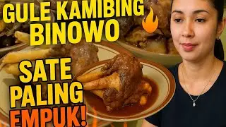 SATE GULE KAMBING BINOWO ‼️Rasa Juara Dagingnya fresh Sate Paling empuk