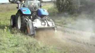 Frantuma Sassi Rock Crushers FAE STC 150 + CNH T6000 Power Command 