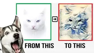 How To Turn a Photo Into Painting With Artificial Intelligence - Chuyển Ảnh Th&agrave;nh Tranh Si&ecirc;u Ngầu