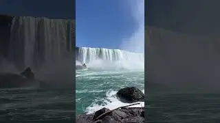 Niagara Falls - viewed from the Tunnel at Niagara Parks Power Station April 25, 2024 🇨🇦#travel