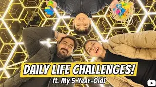 Daily Life Challenges with my 5-Year-Old | Managing Time, Making him Learn Basic Life Skills | ❤️🇮🇳🧿