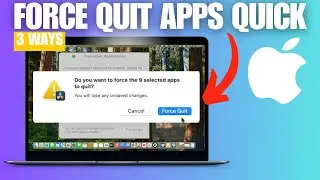 How to Quit All Apps on MacBook | Close All Apps on MacBook | Beginner Guide (2025)