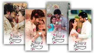 Wedding Anniversary Wishes video editing | Happy Wedding anniversary status video editing kinemaster
