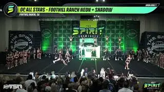 OC All Stars Foothill Ranch Neon + Shadow | Spirit Showcase Ontario 2025