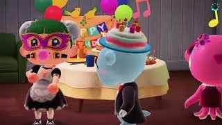 Также поздравляем всех, кто отмечает день рождения Шерба! #animalcrossing #acnh #birthday